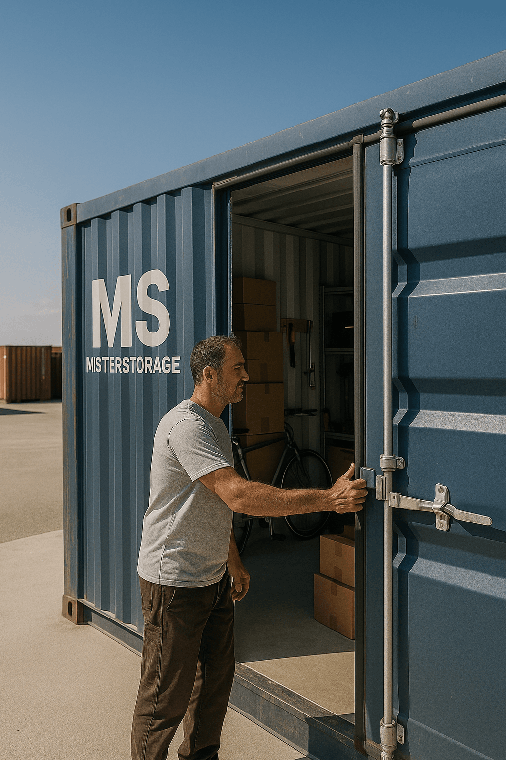 Contenedores maritimos trasteros